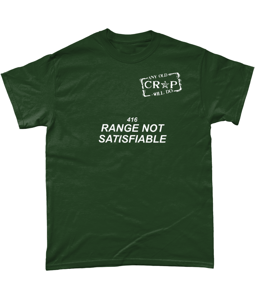 T-shirts for Geeks - 416 Range not Satisfiable