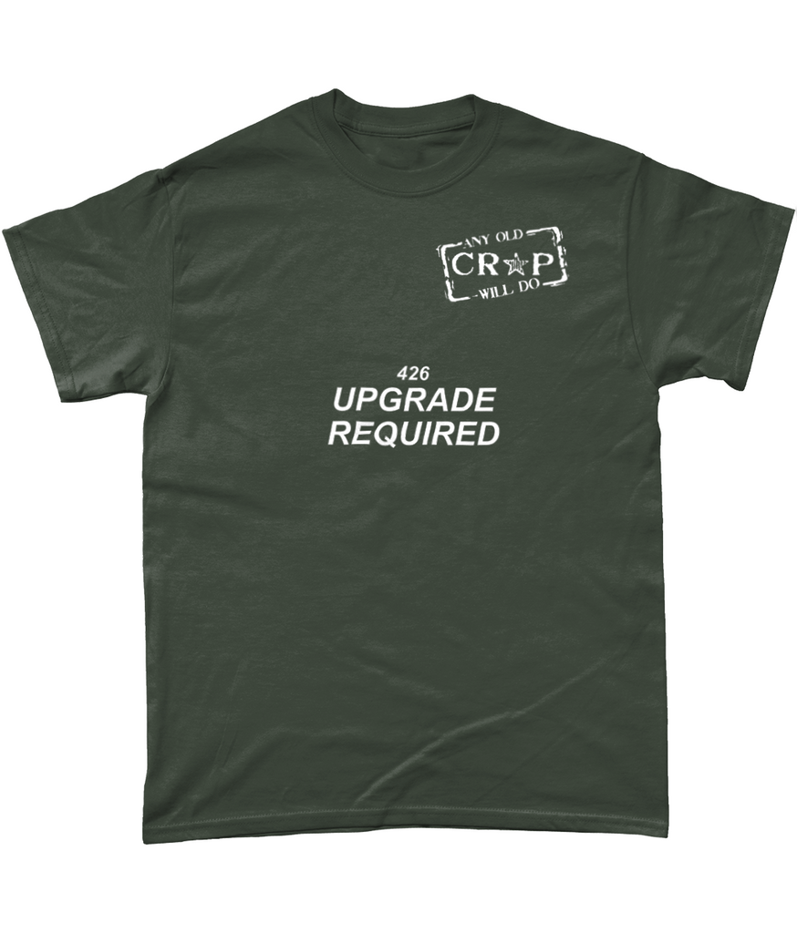 T-shirts for Geeks - 426 Upgrade Required