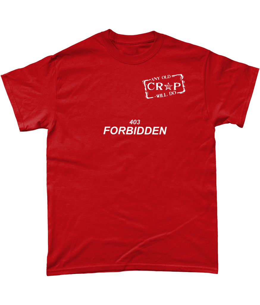 T-shirts for Geeks - 403 Forbidden